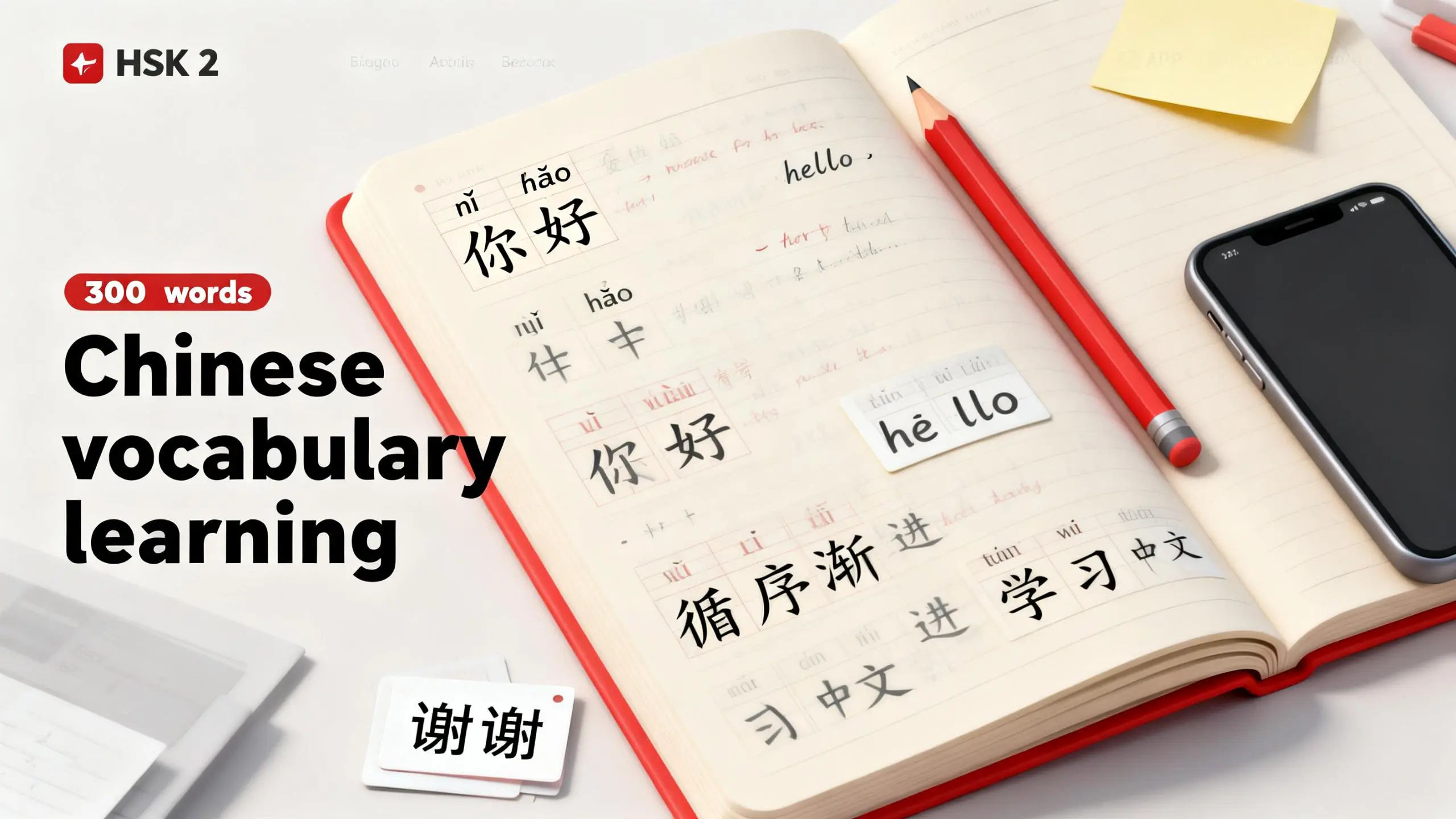 HSK 2 Vocabulary List: Essential Words to Learn Next